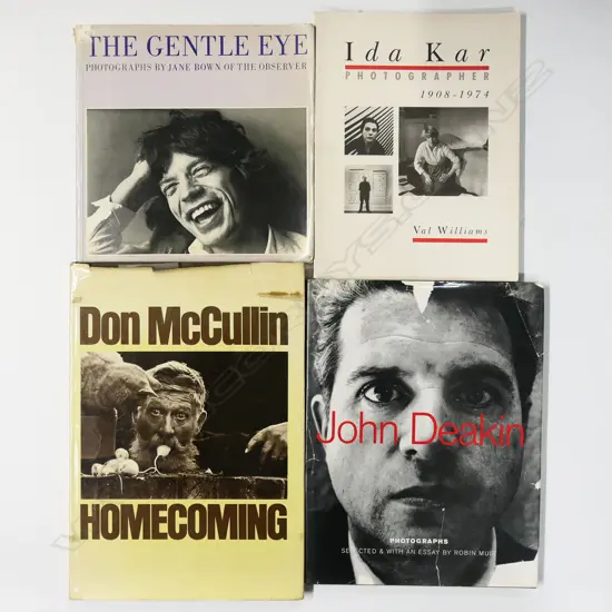 FOUR PUBLICATIONS: BRITISH PHOTOGRAPHERS